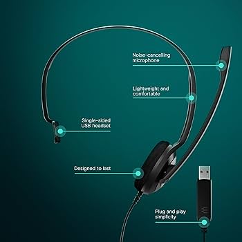 M250722★EPOS | SENNHEISER USBオーディオデバイス Amazon.com: EPOS PC 7 USB Wired Headset – Lightweight Noise